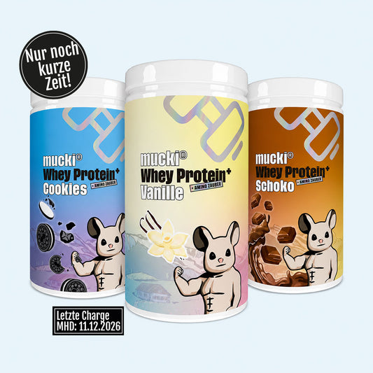 mucki® Whey Protein – 3er Mix