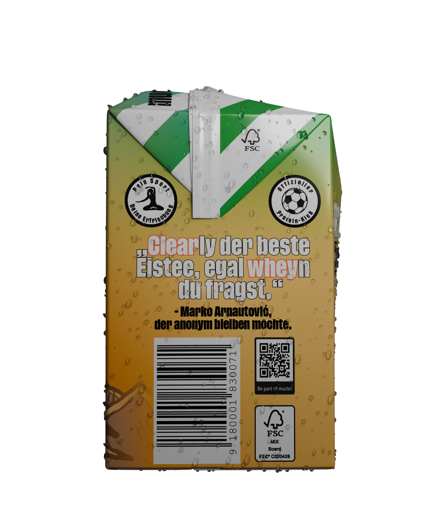 mucki Protein Eistee - Marko Arnautović Edition