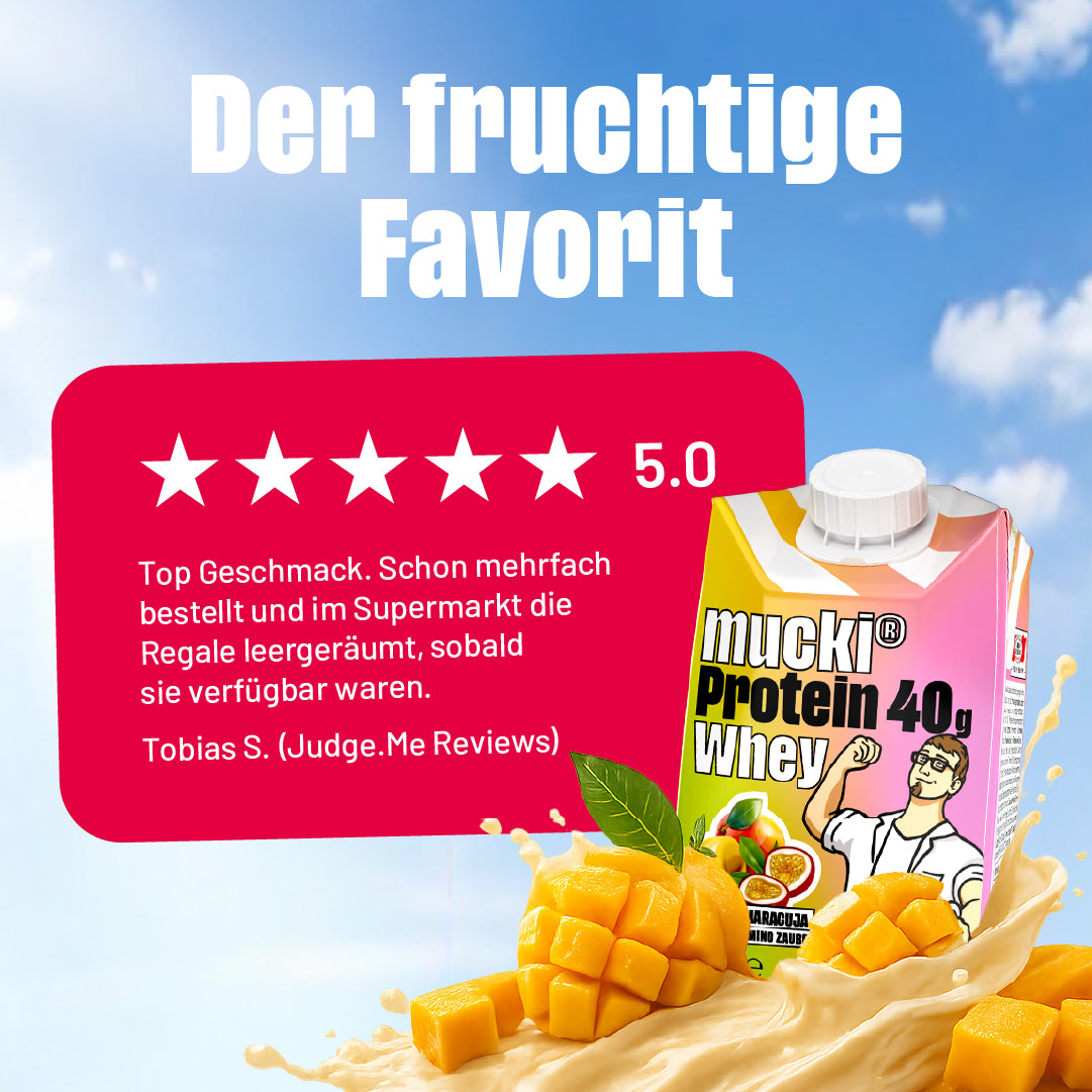 mucki® Whey Mango-Maracuja