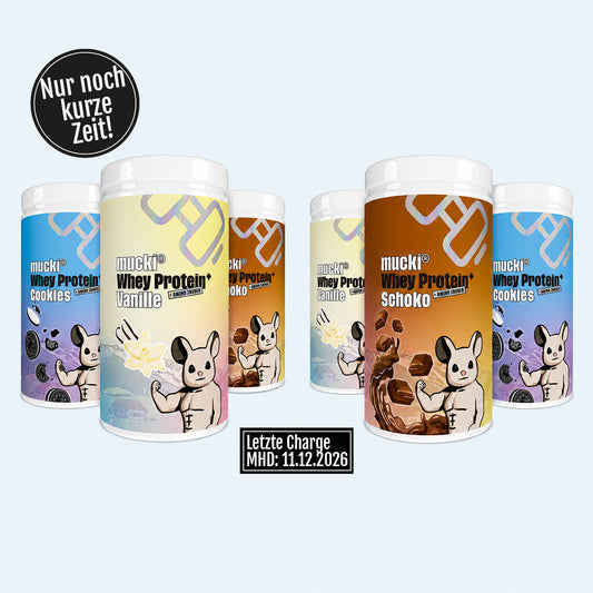 mucki® Whey Protein – 6er Mix