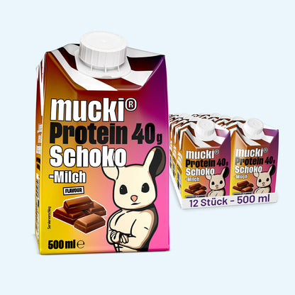 mucki® Schoko Duo – Drink + Whey Dose