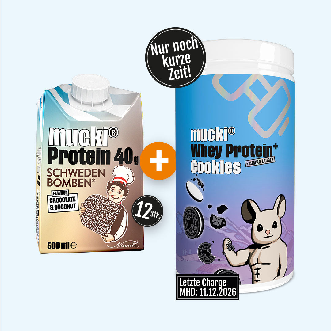mucki® Schwedenbomben Duo – Drink + Cookies Dose