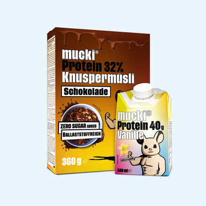 Vanille Drink + Müsli Protein