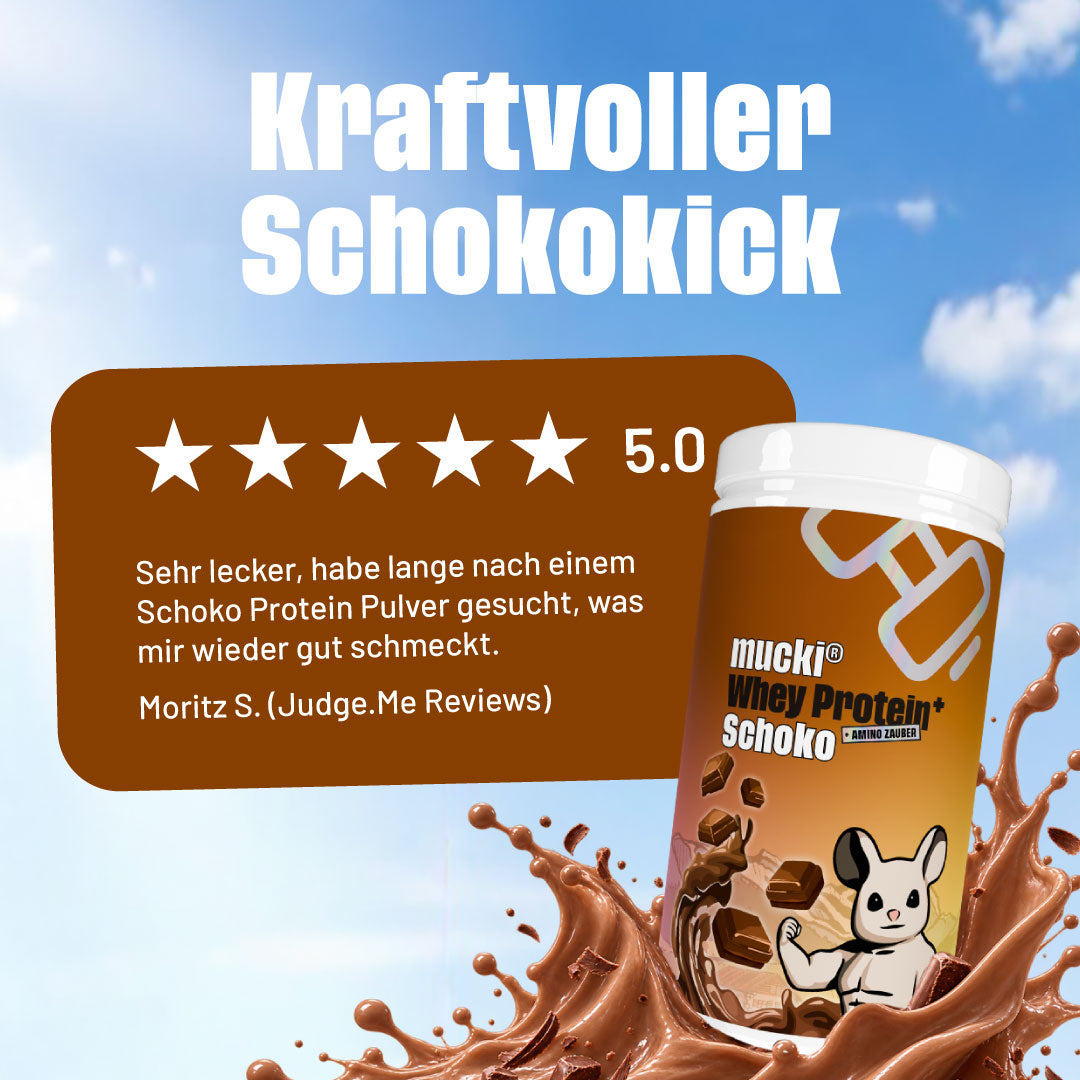 Whey Protein+ Schoko