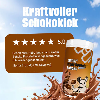 Whey Protein+ Schoko